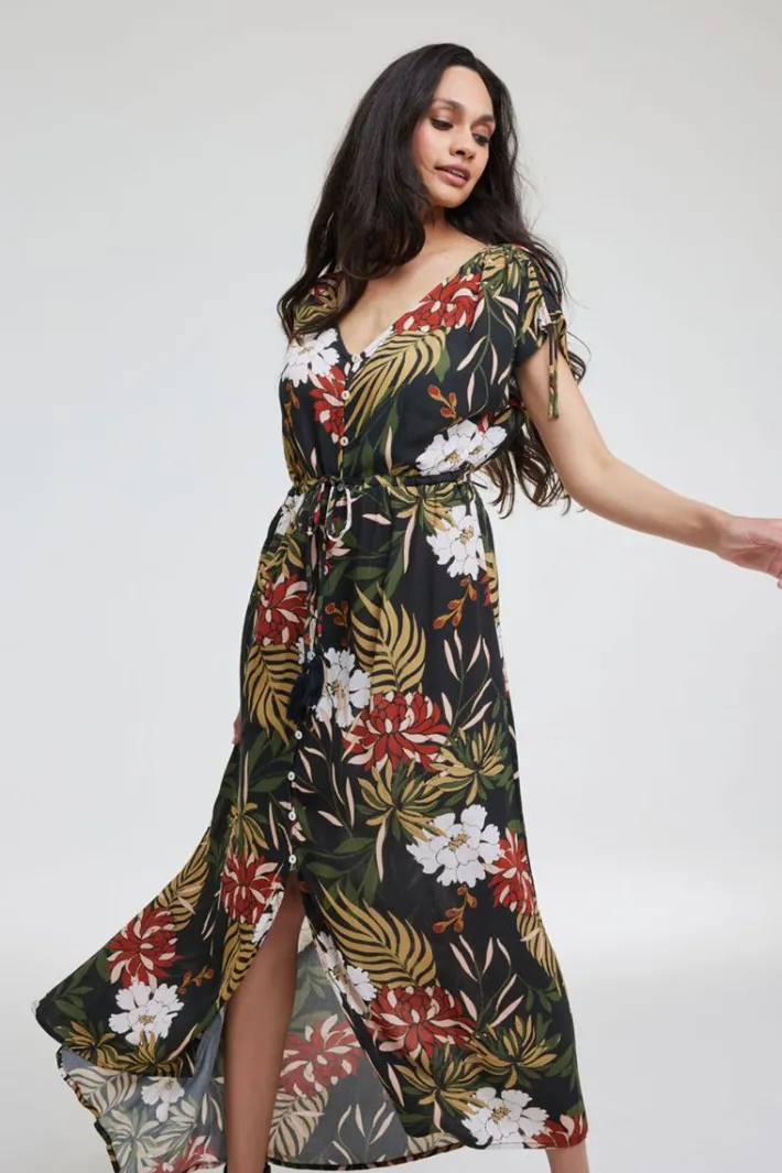 DiDi Dress Manu Jungle print- Jurken & Tunieken