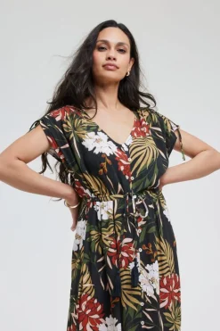 DiDi Dress Manu Jungle print- Jurken & Tunieken