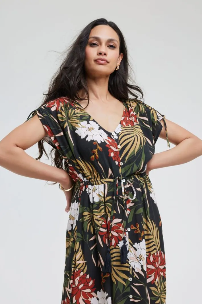 DiDi Dress Manu Jungle print- Jurken & Tunieken
