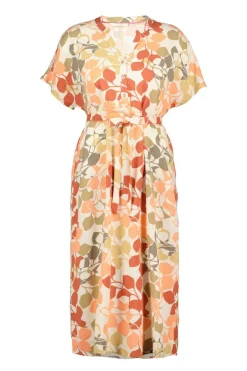 DiDi Dress Mauro Bright leaves print- Jurken & Tunieken