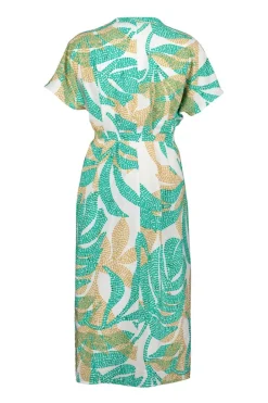 DiDi Dress Mauro Offwhite Bahia print- Jurken & Tunieken