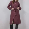 DiDi Dress Maya Red mahogany- Jurken & Tunieken