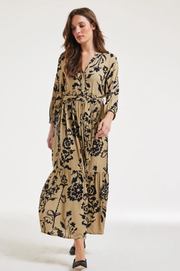 DiDi Dress Melody Bouquet hunt print- Jurken & Tunieken