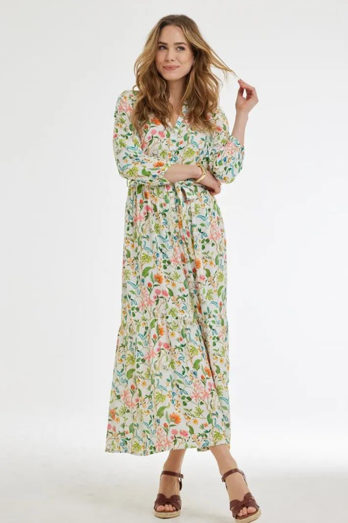 DiDi Dress Melody Marigold print- Jurken & Tunieken
