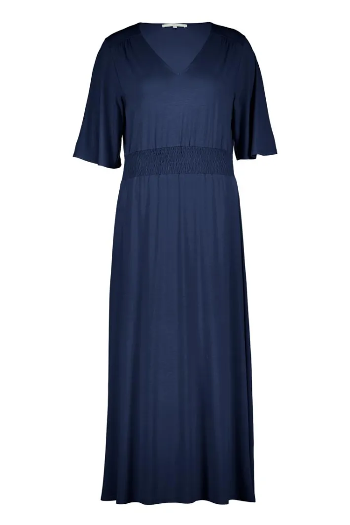DiDi Dress Naomi in Dark navy- Basics | Jurken & Tunieken