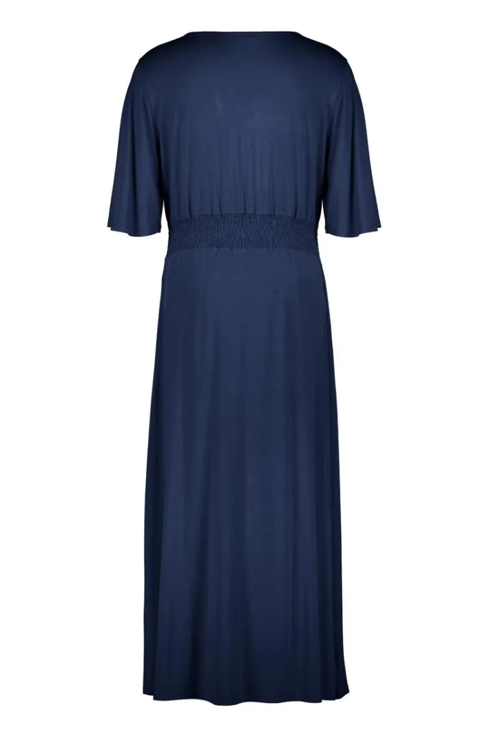 DiDi Dress Naomi in Dark navy- Basics | Jurken & Tunieken