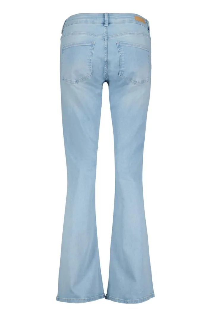 DiDi Flared denim pants bleached- Denim | Lange Broeken