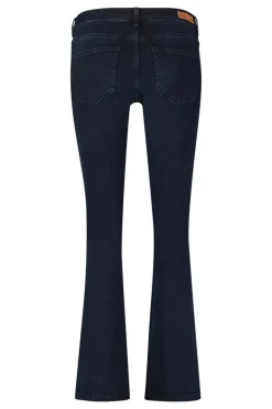 DiDi Flared denim pants dark blue- Denim | Lange Broeken
