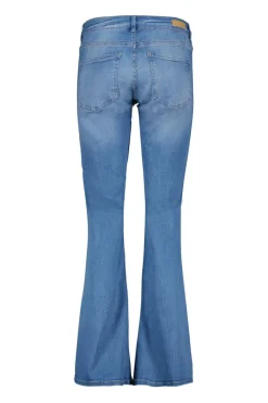 DiDi Flared denim pants mid blue- Denim | Lange Broeken