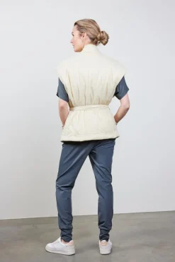 DiDi Gilet Romy in Oyster white- Jassen | Gilets
