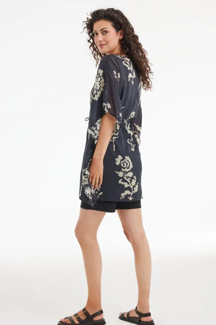 DiDi Kaftan Lagoon Bouquet hunt- Kaftans En Kimonos | Jurken & Tunieken