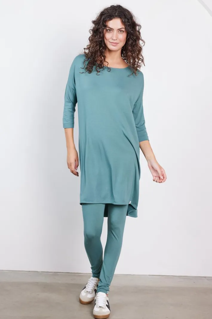 DiDi Legging Atlantic green- Basics | Lange Broeken
