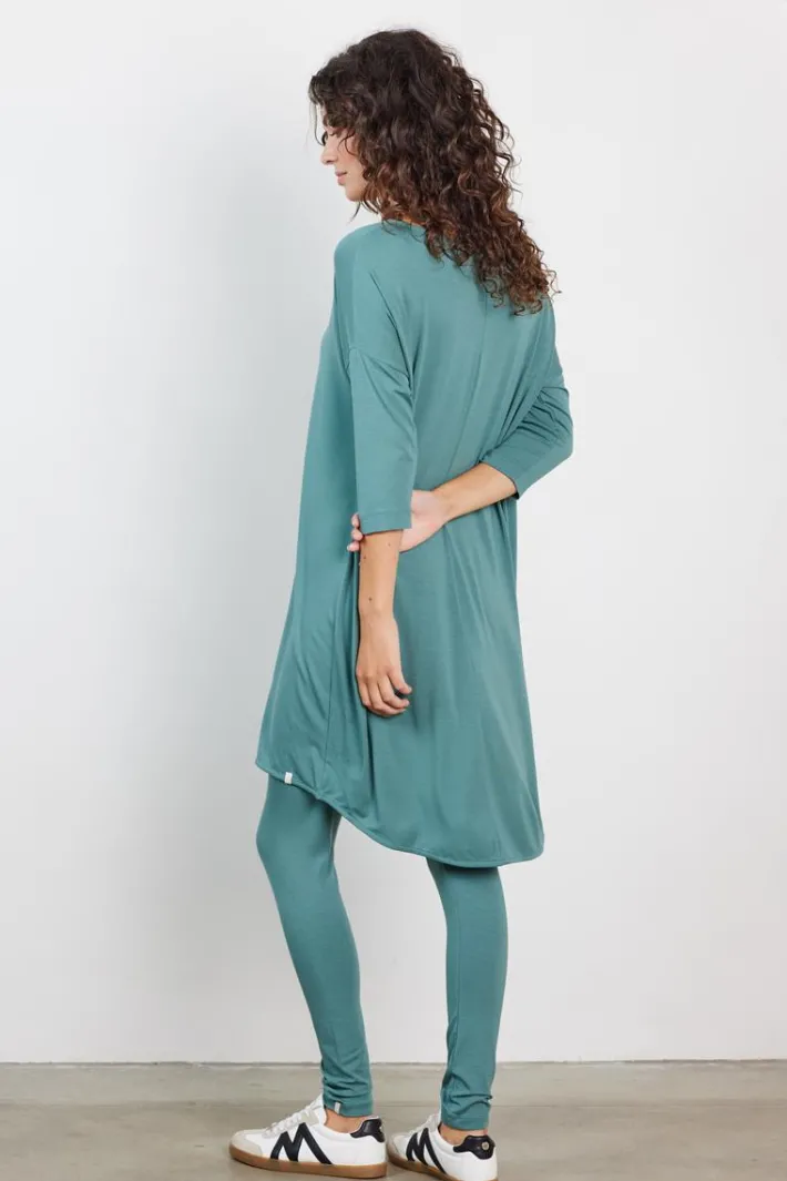 DiDi Legging Atlantic green- Basics | Lange Broeken