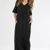 DiDi Loose dress Amore Black- Basics | Jurken & Tunieken