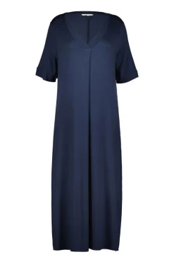 DiDi Loose dress Amore Dark blue- Basics | Jurken & Tunieken