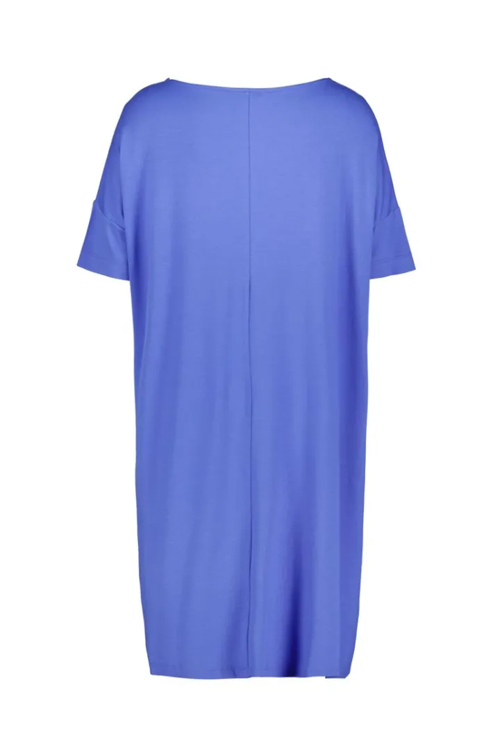 DiDi Loose dress Baya Ampora blue- Basics | Jurken & Tunieken