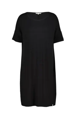 DiDi Loose dress Baya Black- Basics | Jurken & Tunieken