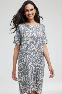 DiDi Loose dress Baya Pixel print- Jurken & Tunieken