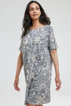 DiDi Loose dress Baya Pixel print- Jurken & Tunieken