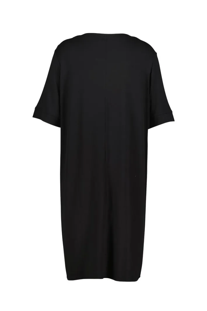 DiDi Loose dress Bisou Black- Basics | Jurken & Tunieken