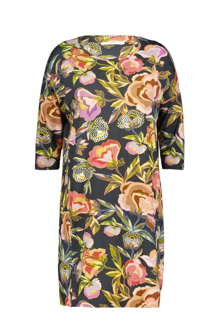 DiDi Loose dress Freedom Grey Twinkle print- Jurken & Tunieken