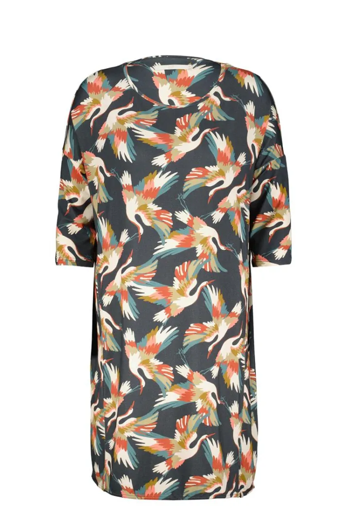 DiDi Loose dress Freedom Skydancer print- Jurken & Tunieken