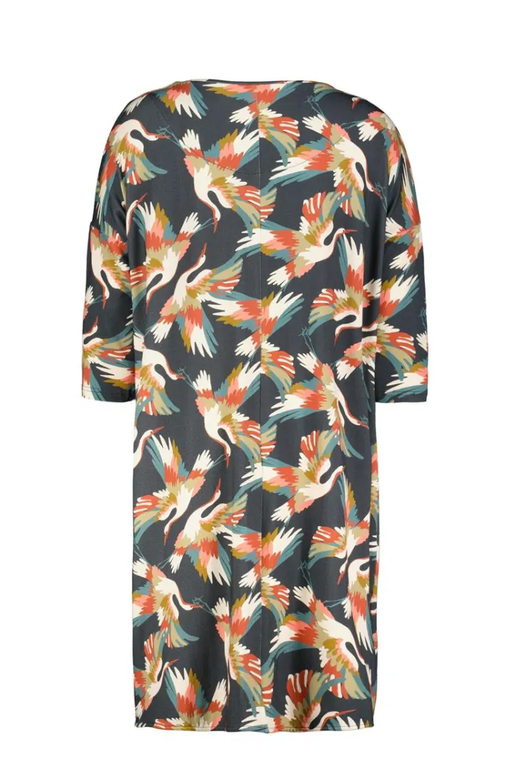 DiDi Loose dress Freedom Skydancer print- Jurken & Tunieken