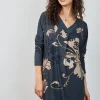 DiDi Loose dress Indy print Grey Ensemble panel- Jurken & Tunieken