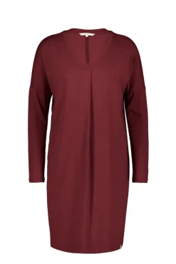 DiDi Loose dress Indy Red mahogany- Basics | Jurken & Tunieken