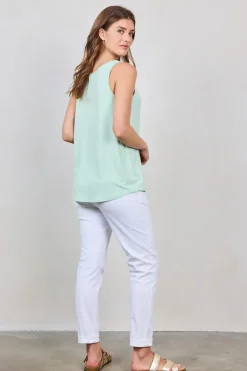 DiDi Loose singlet, mintgroen- Basics | T-shirts & Tops
