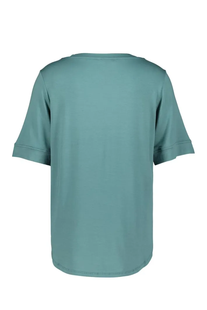 DiDi Loose tee Bacio Atlantic green- Basics | T-shirts & Tops