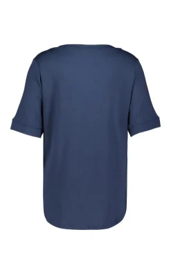 DiDi Loose tee Bacio Dark blue- Basics | T-shirts & Tops