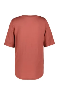 DiDi Loose tee Bacio Rust red- Basics | T-shirts & Tops