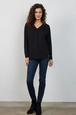 DiDi Loose tee Cindy Black- Basics | T-shirts & Tops