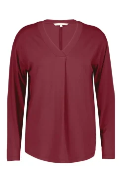 DiDi Loose tee Cindy Red mahogany- Basics | T-shirts & Tops