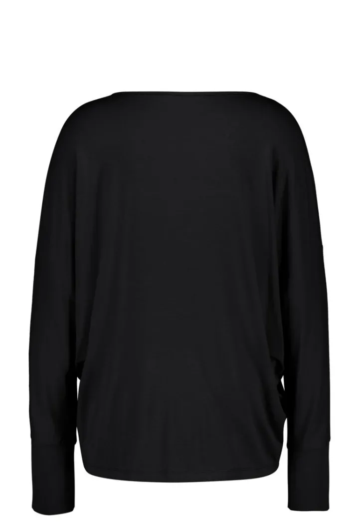 DiDi Loose tee Cozy in black- Basics | T-shirts & Tops