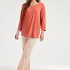 DiDi Loose tee crew 3/4 sleeves Bruschetta- Basics | T-shirts & Tops