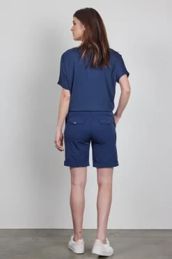 DiDi Loose tee Flow in dark blue- Basics | T-shirts & Tops