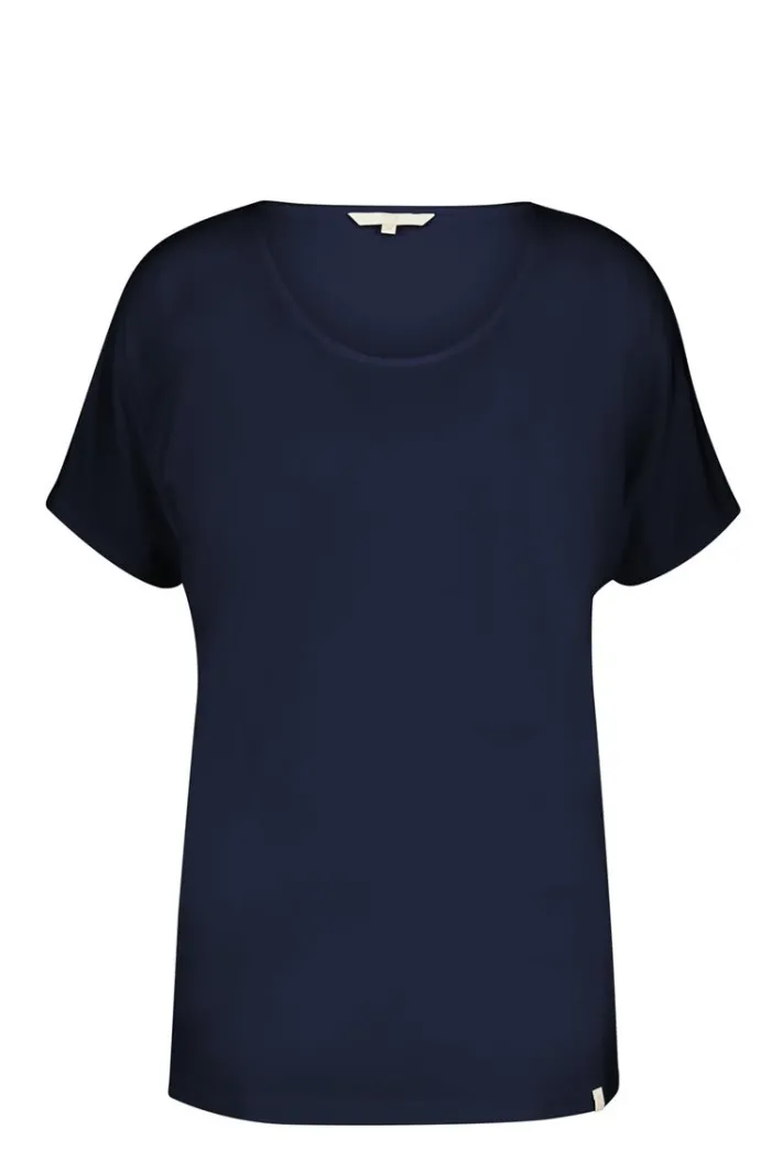DiDi Loose tee Flow in dark blue- Basics | T-shirts & Tops