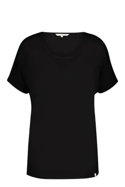 DiDi Loose tee Flow in zwart- Basics | T-shirts & Tops