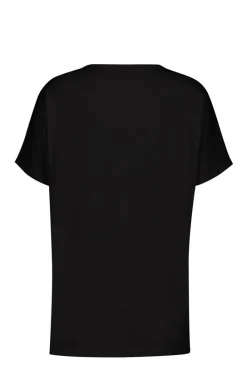 DiDi Loose tee Flow in zwart- Basics | T-shirts & Tops