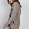 DiDi Loose vest Glory in fallen rock- Truien & Vesten