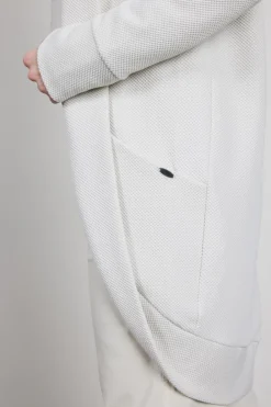 DiDi Loose vest Glory in light silver- Truien & Vesten