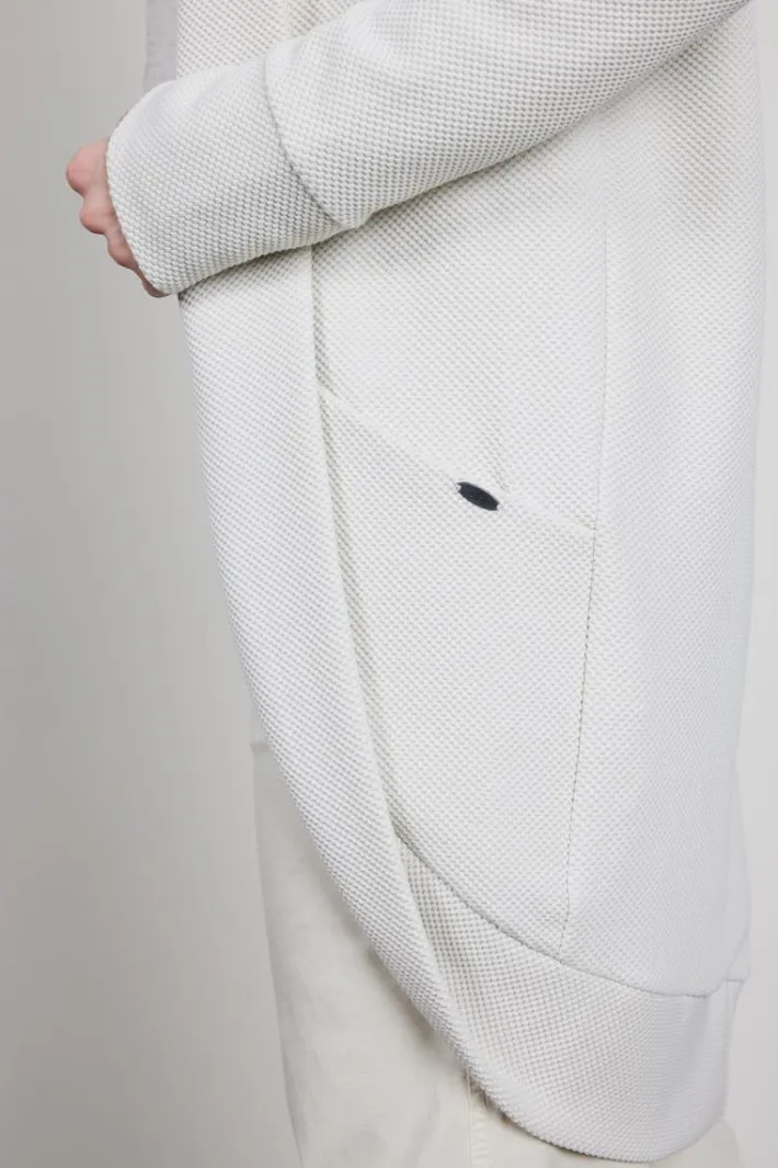DiDi Loose vest Glory in light silver- Truien & Vesten