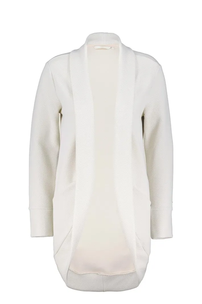 DiDi Loose vest Glory in light silver- Truien & Vesten