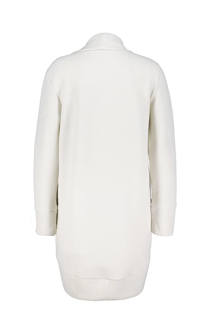 DiDi Loose vest Glory in light silver- Truien & Vesten