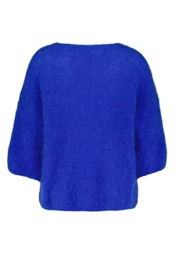 DiDi Mohair pullover Mira in kobalt blue- Truien & Vesten