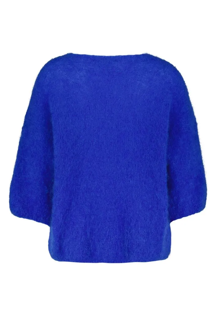 DiDi Mohair pullover Mira in kobalt blue- Truien & Vesten