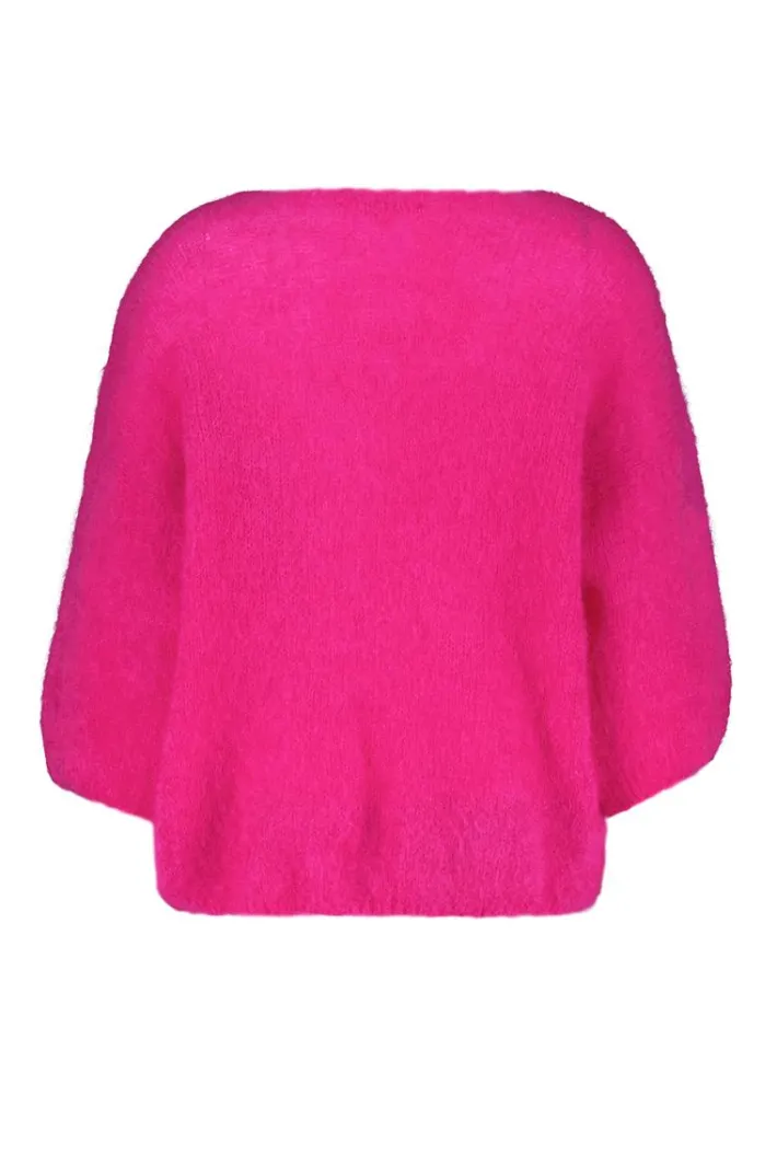 DiDi Mohair pullover Mira in raspberry pink- Truien & Vesten