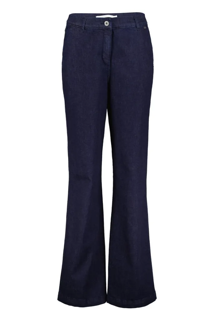 DiDi Pants Denver in Denim dark blue- Denim | Lange Broeken